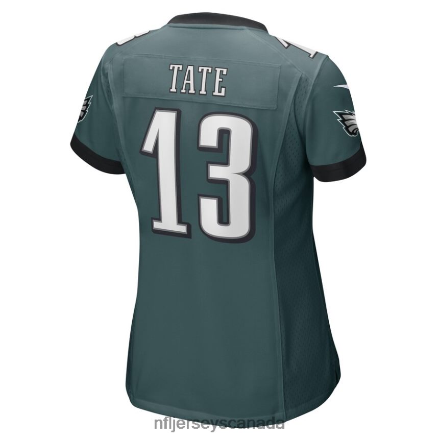 Women Philadelphia Eagles Auden Tate Nike Midnight Green Game Player Jersey Clothing NFL TBXFR66597