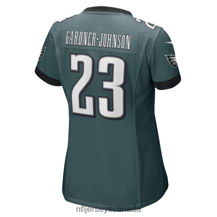 Women Philadelphia Eagles CJ Gardner-Johnson Nike Midnight Green Game Player Jersey Clothing NFL TBXFR64598