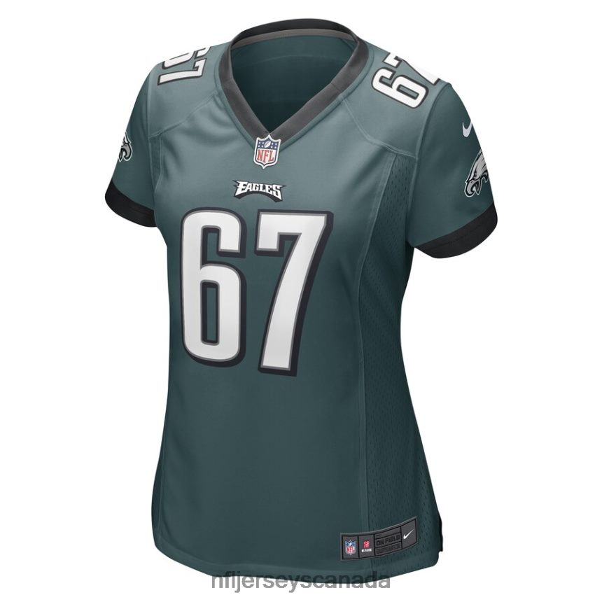 Women Philadelphia Eagles Cameron Tom Nike Midnight Green Game Player Jersey Clothing NFL TBXFR65799