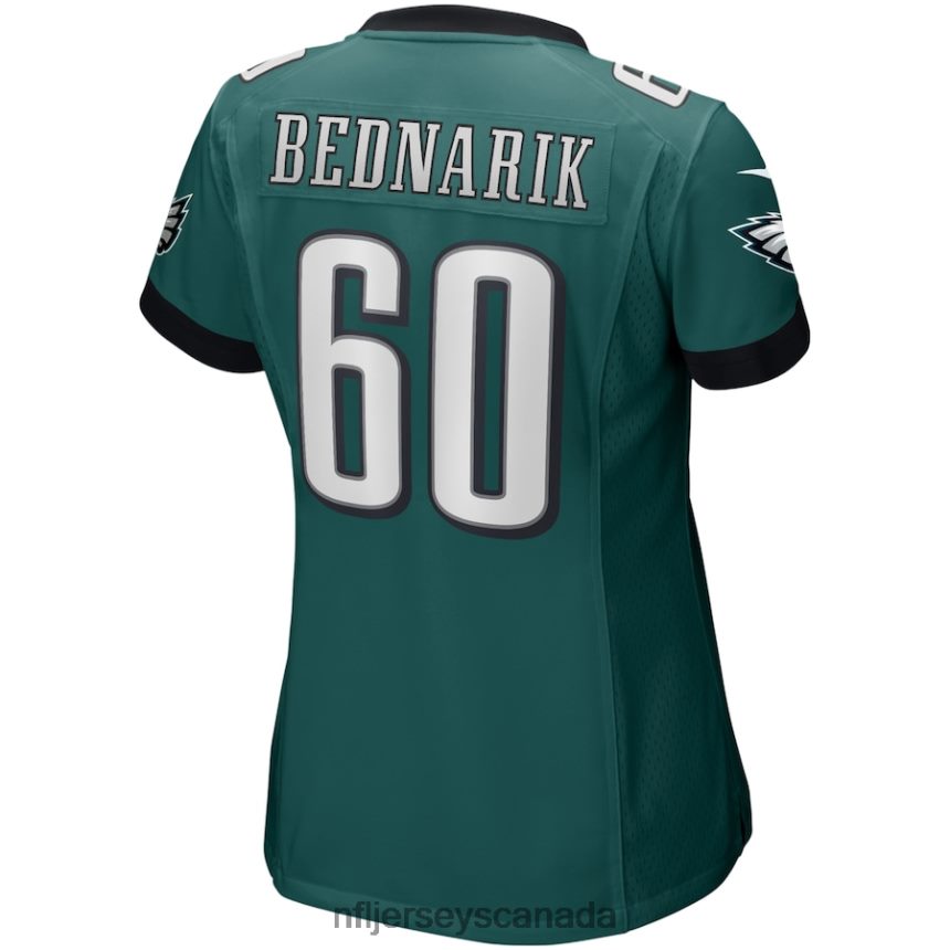 Women Philadelphia Eagles Chuck Bednarik Nike Midnight Green Game Retired Player Jersey Clothing NFL TBXFR65896
