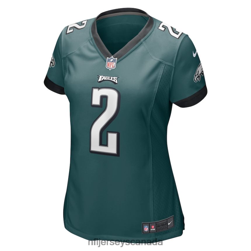Women Philadelphia Eagles Darius Slay Jr Nike Midnight Green Game Jersey Clothing NFL TBXFR61947