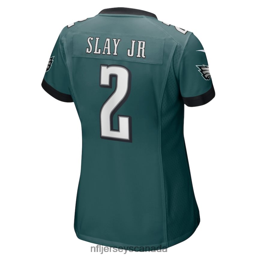 Women Philadelphia Eagles Darius Slay Jr Nike Midnight Green Game Jersey Clothing NFL TBXFR61947