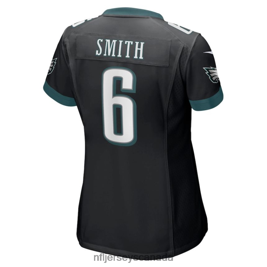 Women Philadelphia Eagles DeVonta Smith Nike Black Game Jersey Clothing NFL TBXFR6656