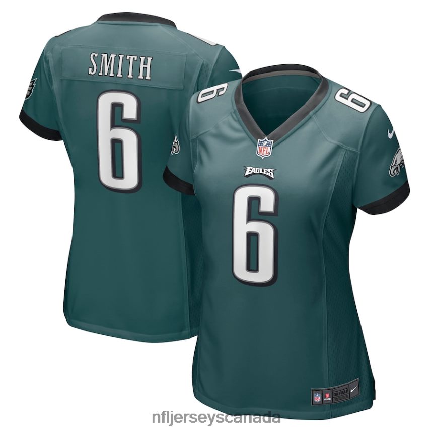 Women Philadelphia Eagles DeVonta Smith Nike Midnight Green Game Jersey Clothing NFL TBXFR61528