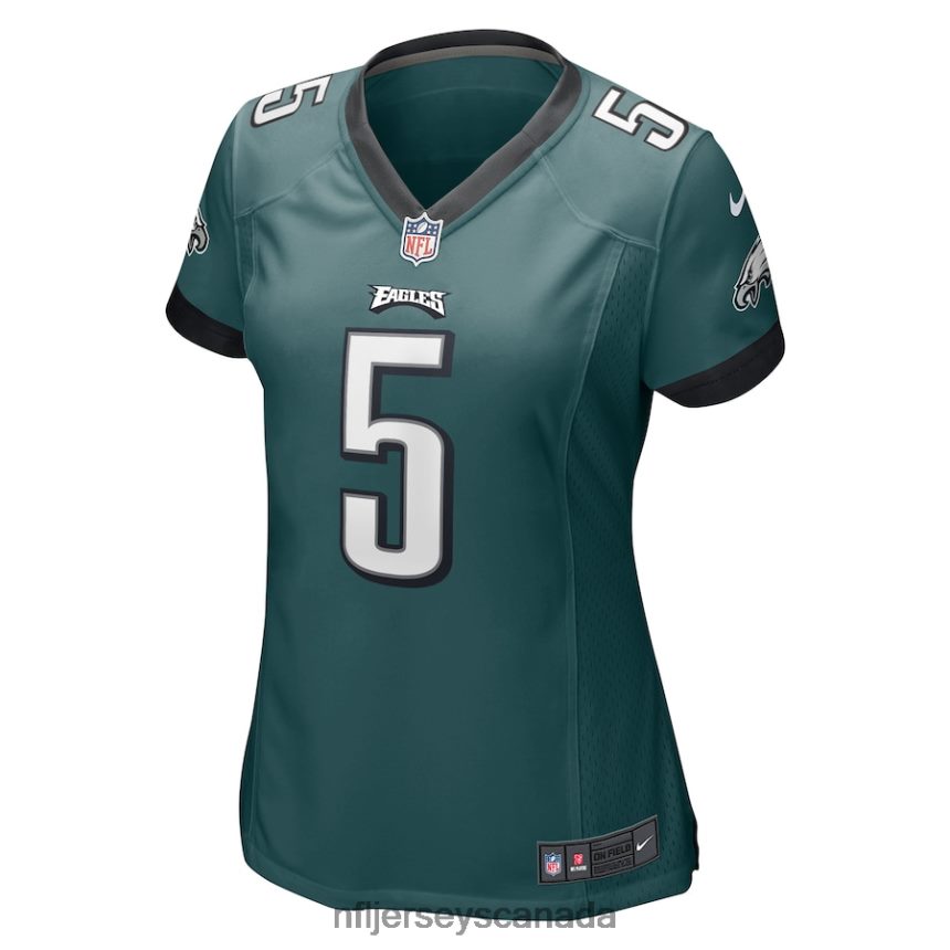 Women Philadelphia Eagles Donovan McNabb Nike Midnight Green Retired Player Jersey Clothing NFL TBXFR63932