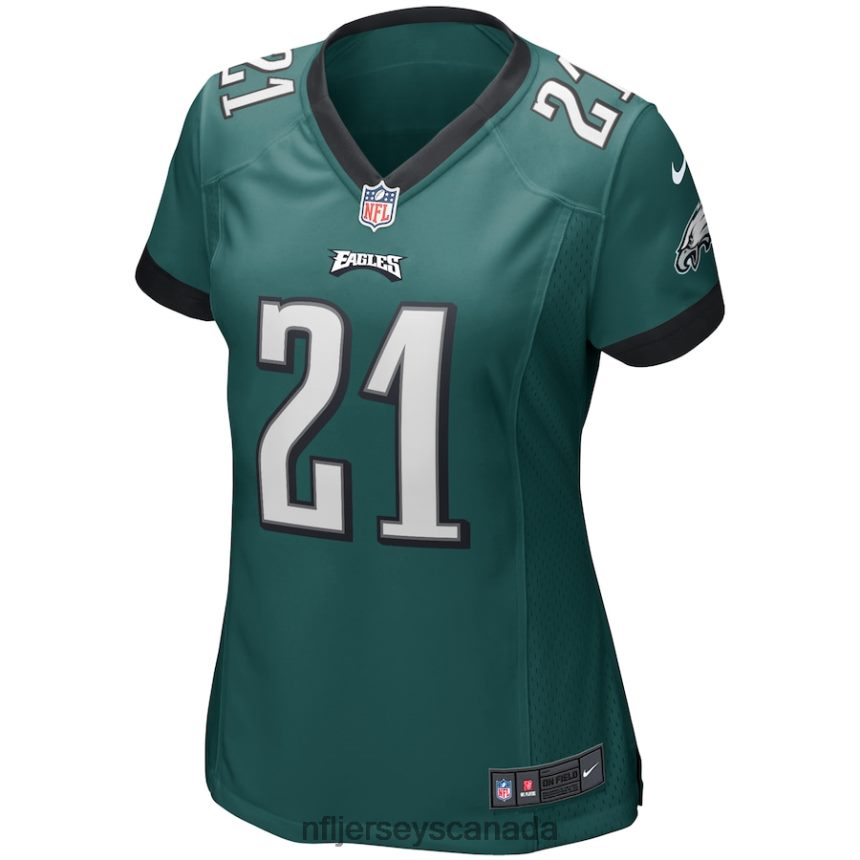 Women Philadelphia Eagles Eric Allen Nike Midnight Green Game Retired Player Jersey Clothing NFL TBXFR65618