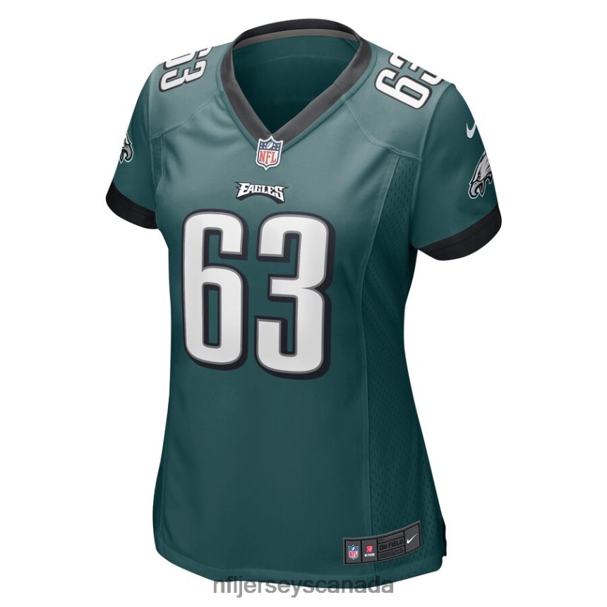 Women Philadelphia Eagles Jack Driscoll Nike Midnight Green Game Jersey Clothing NFL TBXFR66683