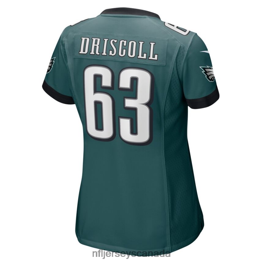 Women Philadelphia Eagles Jack Driscoll Nike Midnight Green Game Jersey Clothing NFL TBXFR66683