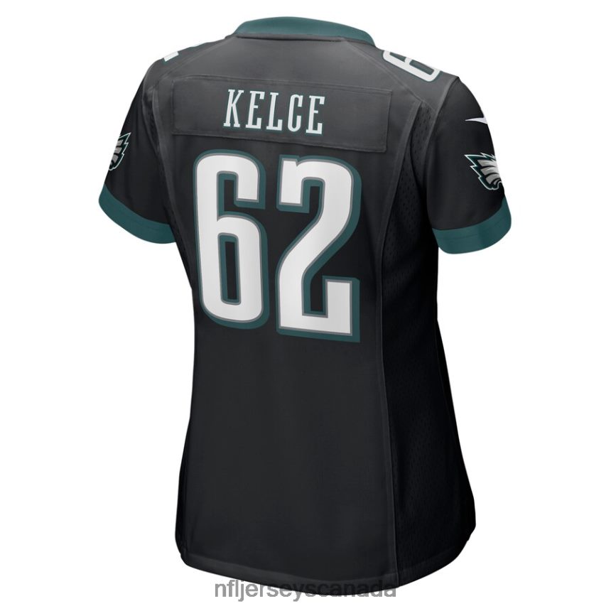 Women Philadelphia Eagles Jason Kelce Nike Black Player Game Jersey Clothing NFL TBXFR676