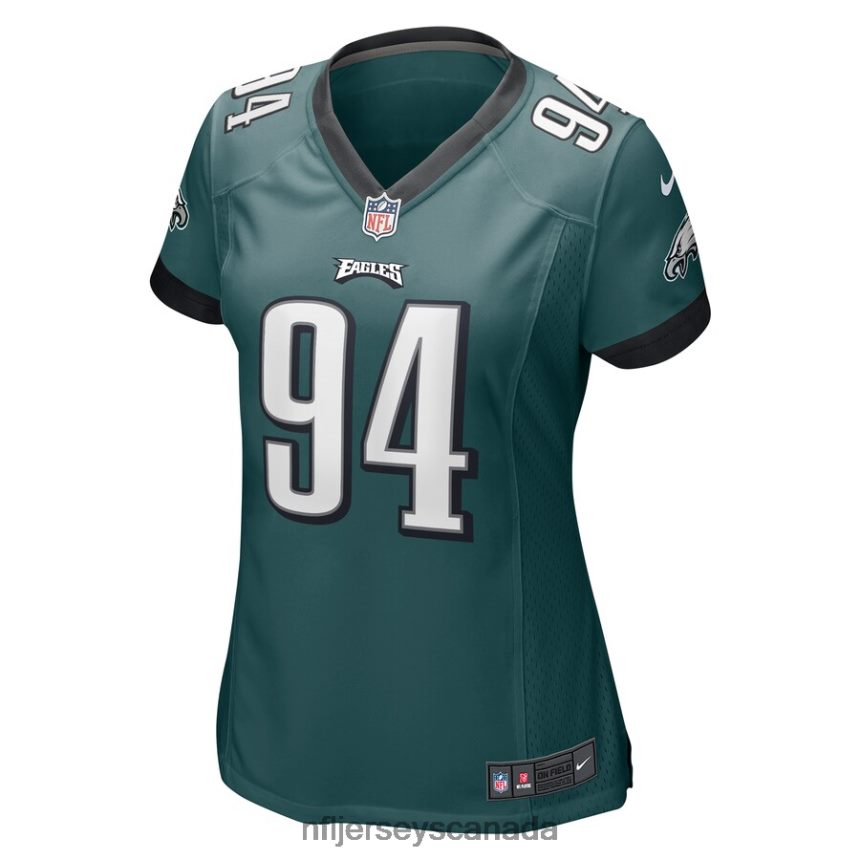 Women Philadelphia Eagles Josh Sweat Nike Midnight Green Game Jersey Clothing NFL TBXFR66052