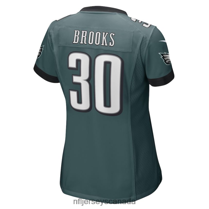 Women Philadelphia Eagles Kennedy Brooks Nike Midnight Green Game Player Jersey Clothing NFL TBXFR66049