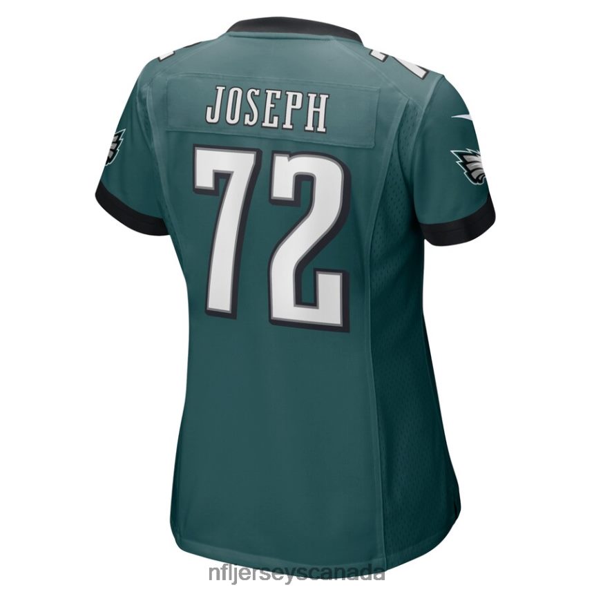Women Philadelphia Eagles Linval Joseph Nike Midnight Green Game Player Jersey Clothing NFL TBXFR66818
