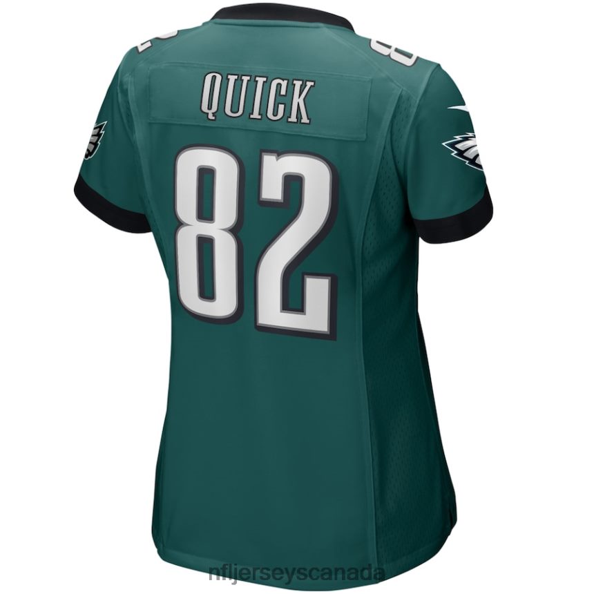 Women Philadelphia Eagles Mike Quick Nike Midnight Green Game Retired Player Jersey Clothing NFL TBXFR64818