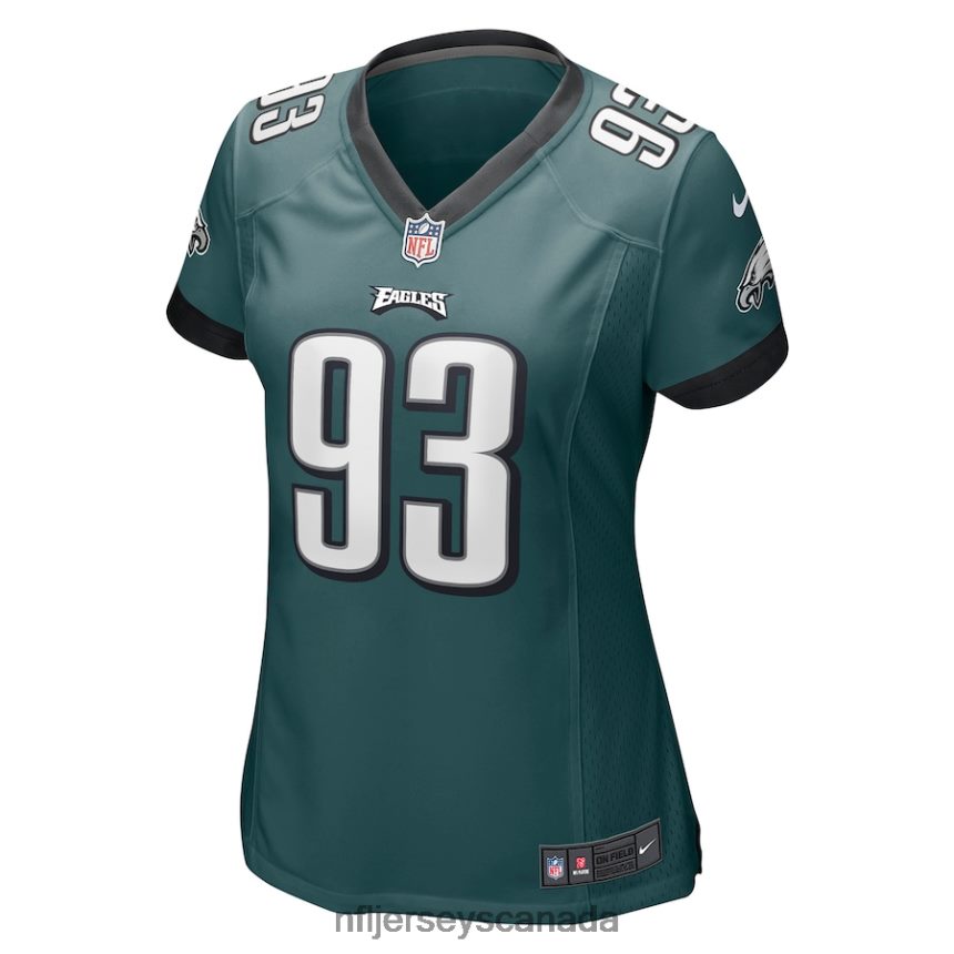 Women Philadelphia Eagles Milton Williams Nike Midnight Green Game Jersey Clothing NFL TBXFR66541