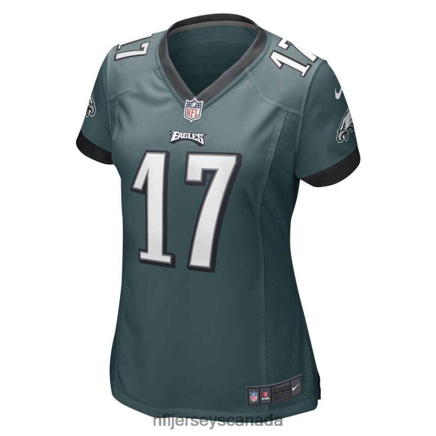 Women Philadelphia Eagles Nakobe Dean Nike Midnight Green Game Player Jersey Clothing NFL TBXFR62825