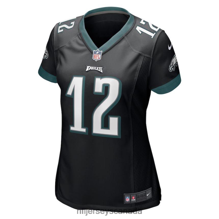 Women Philadelphia Eagles Randall Cunningham Nike Black Retired Game Jersey Clothing NFL TBXFR66527