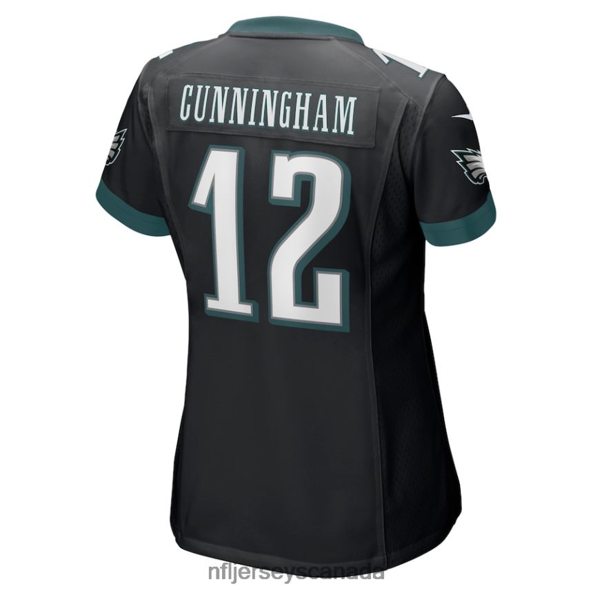 Women Philadelphia Eagles Randall Cunningham Nike Black Retired Game Jersey Clothing NFL TBXFR66527