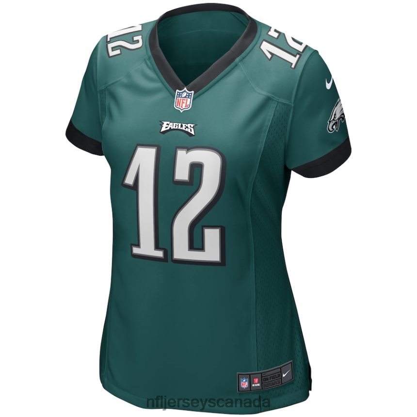 Women Philadelphia Eagles Randall Cunningham Nike Midnight Green Game Retired Player Jersey Clothing NFL TBXFR62935