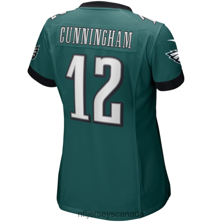 Women Philadelphia Eagles Randall Cunningham Nike Midnight Green Game Retired Player Jersey Clothing NFL TBXFR62935