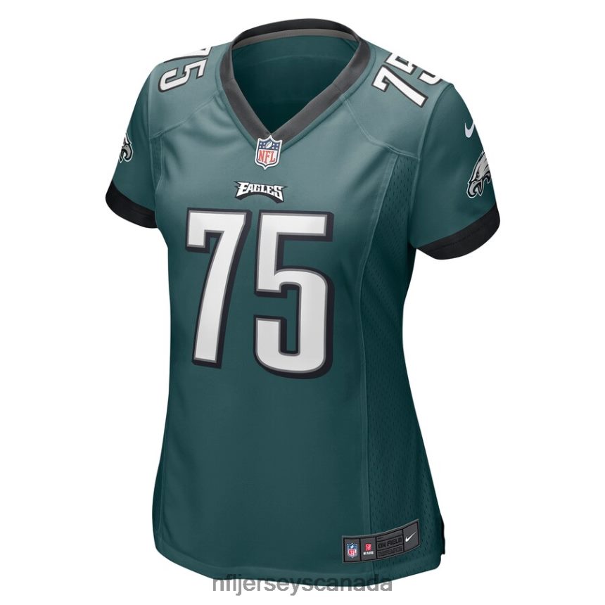 Women Philadelphia Eagles Tarron Jackson Nike Midnight Green Game Jersey Clothing NFL TBXFR65787