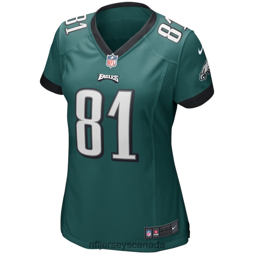 Women Philadelphia Eagles Terrell Owens Nike Midnight Green Game Retired Player Jersey Clothing NFL TBXFR66012