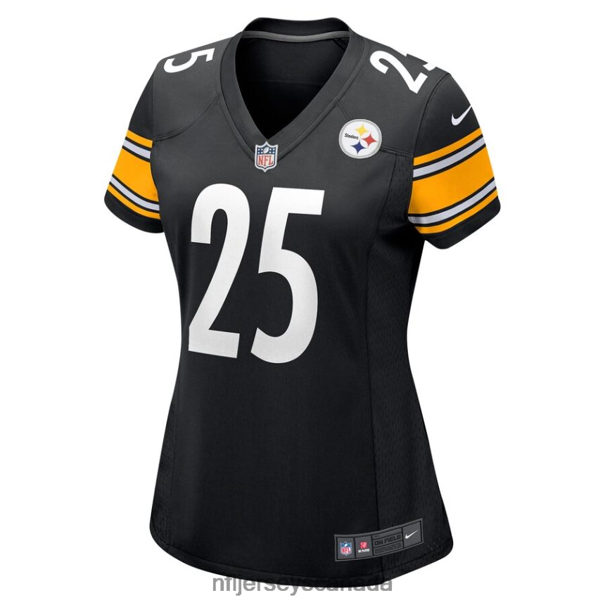 Women Pittsburgh Steelers Ahkello Witherspoon Nike Black Game Jersey Clothing NFL TBXFR66046