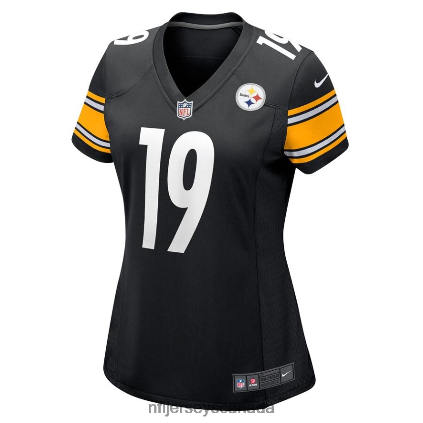 Women Pittsburgh Steelers Calvin Austin III Nike Black Game Player Jersey Clothing NFL TBXFR67071