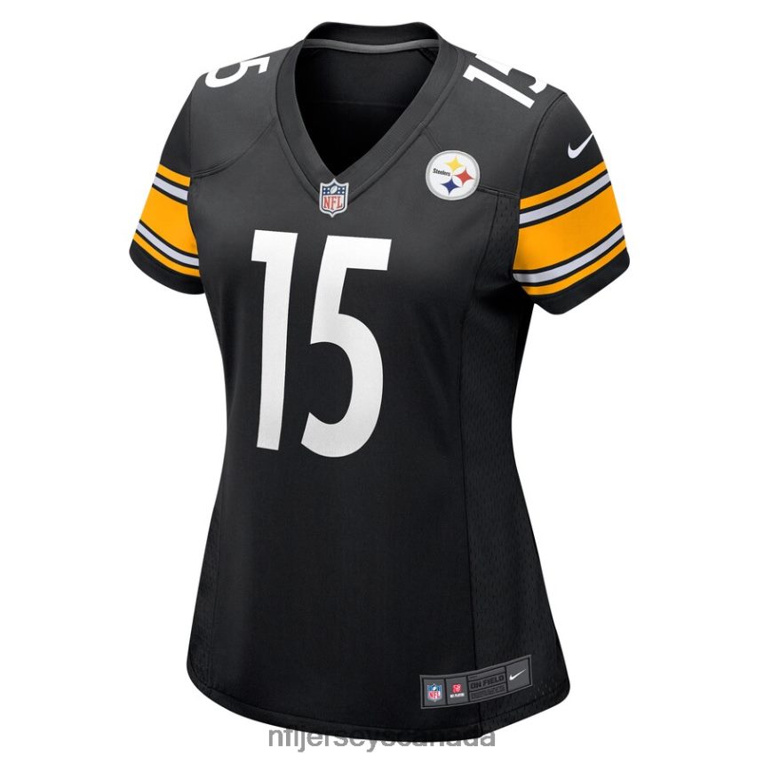 Women Pittsburgh Steelers Cody White Nike Black Game Jersey Clothing NFL TBXFR66076