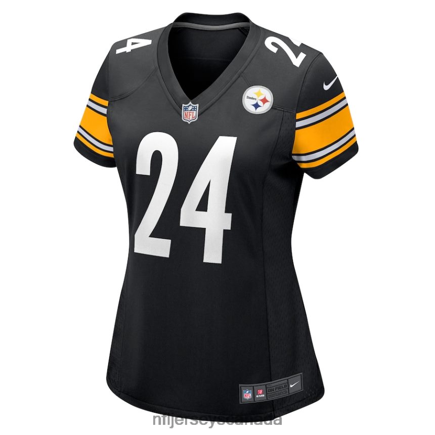 Women Pittsburgh Steelers Damontae Kazee Nike Black Game Player Jersey Clothing NFL TBXFR66322