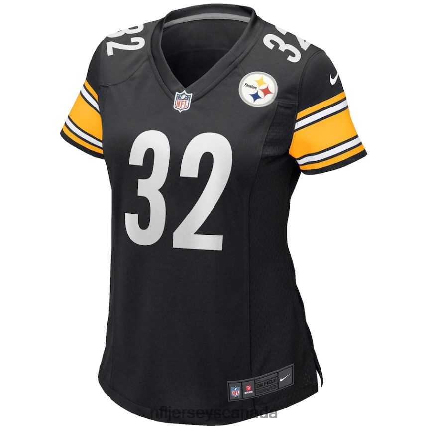 Women Pittsburgh Steelers Franco Harris Nike Black Game Retired Player Jersey Clothing NFL TBXFR61111