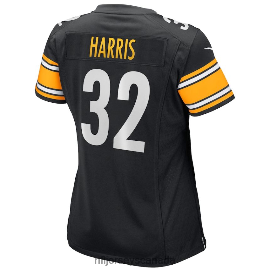 Women Pittsburgh Steelers Franco Harris Nike Black Game Retired Player Jersey Clothing NFL TBXFR61111
