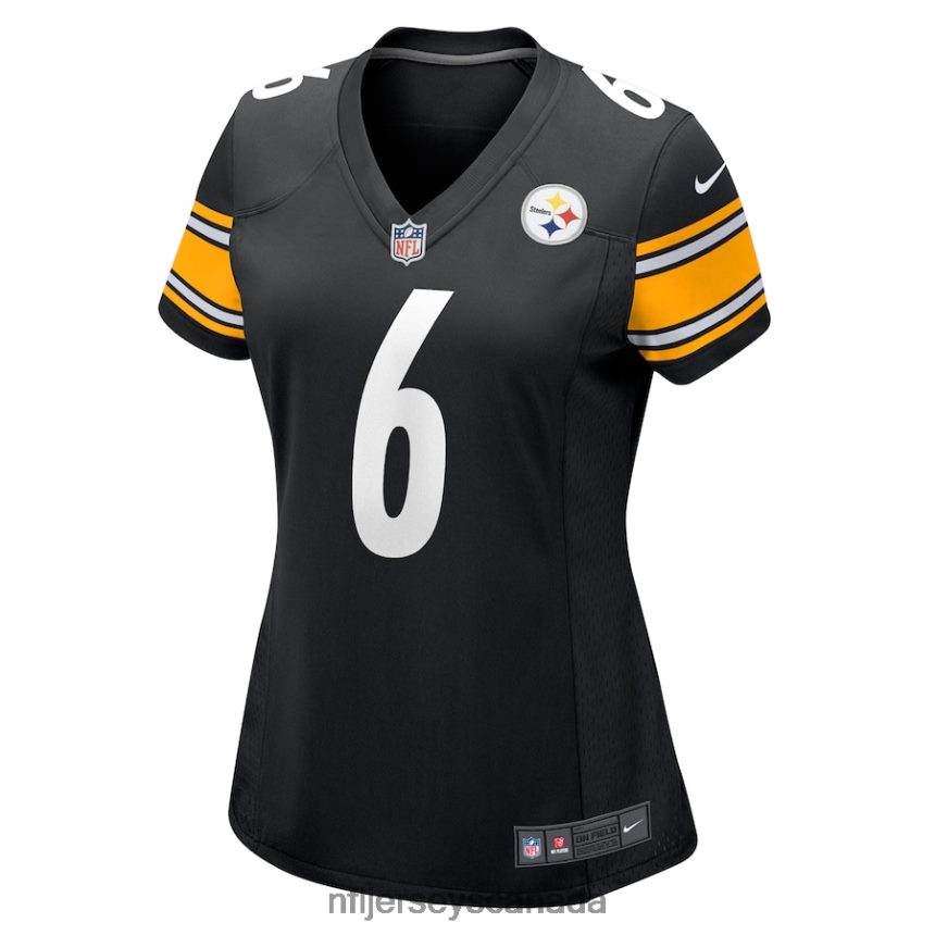 Women Pittsburgh Steelers Jaquarii Roberson Nike Black Game Player Jersey Clothing NFL TBXFR66294