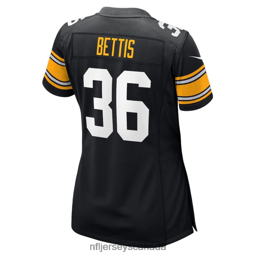 Women Pittsburgh Steelers Jerome Bettis Nike Black Retired Player Jersey Clothing NFL TBXFR62273