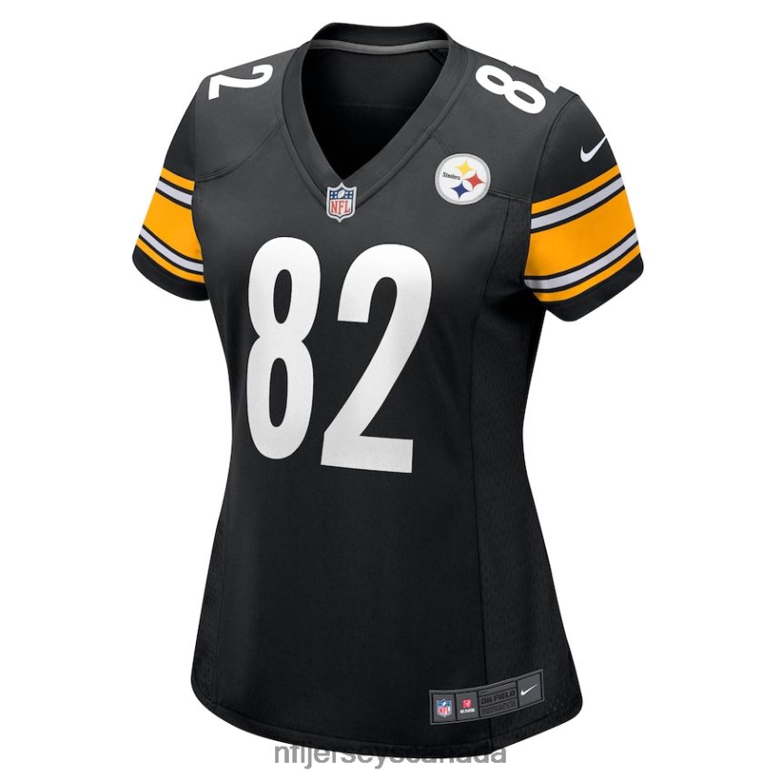 Women Pittsburgh Steelers John Stallworth Nike Black Retired Player Jersey Clothing NFL TBXFR64259