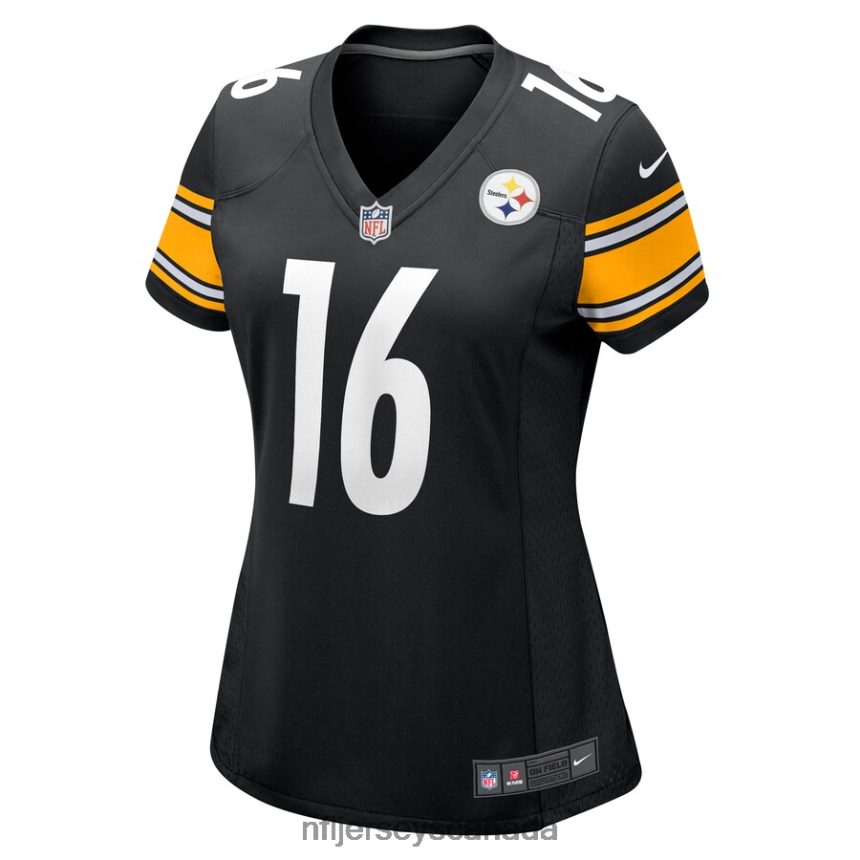 Women Pittsburgh Steelers Josh Jackson Nike Black Game Player Jersey Clothing NFL TBXFR67014