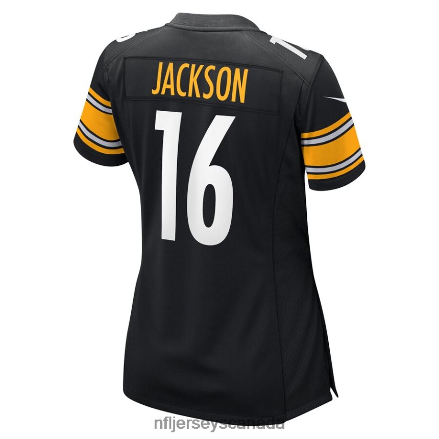 Women Pittsburgh Steelers Josh Jackson Nike Black Game Player Jersey Clothing NFL TBXFR67014