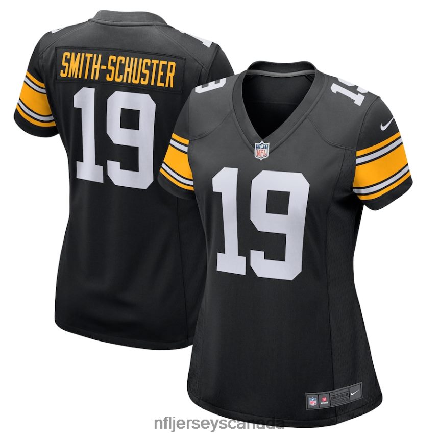 Women Pittsburgh Steelers JuJu Smith-Schuster Nike Black Alternate Game Jersey Clothing NFL TBXFR62608