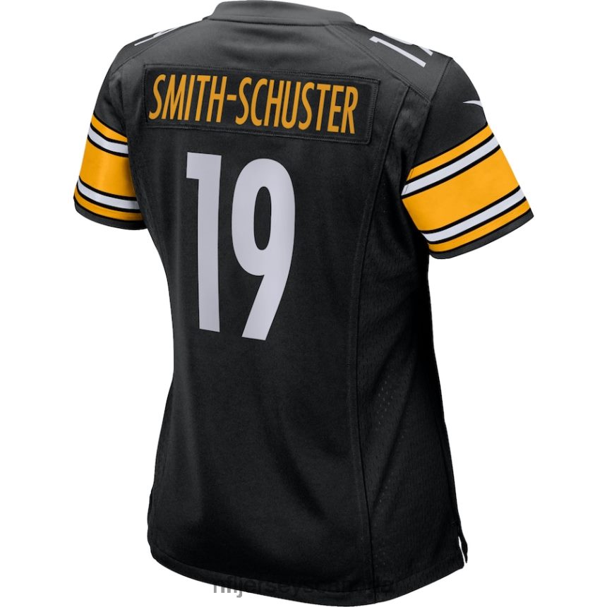 Women Pittsburgh Steelers JuJu Smith-Schuster Nike Black Game Player Jersey Clothing NFL TBXFR63600