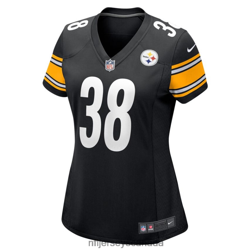 Women Pittsburgh Steelers Karl Joseph Nike Black Game Player Jersey Clothing NFL TBXFR67088