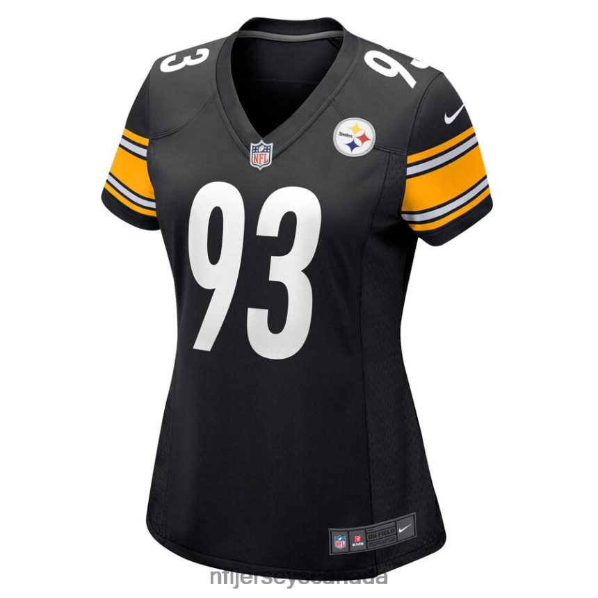 Women Pittsburgh Steelers Mark Robinson Nike Black Game Player Jersey Clothing NFL TBXFR67019