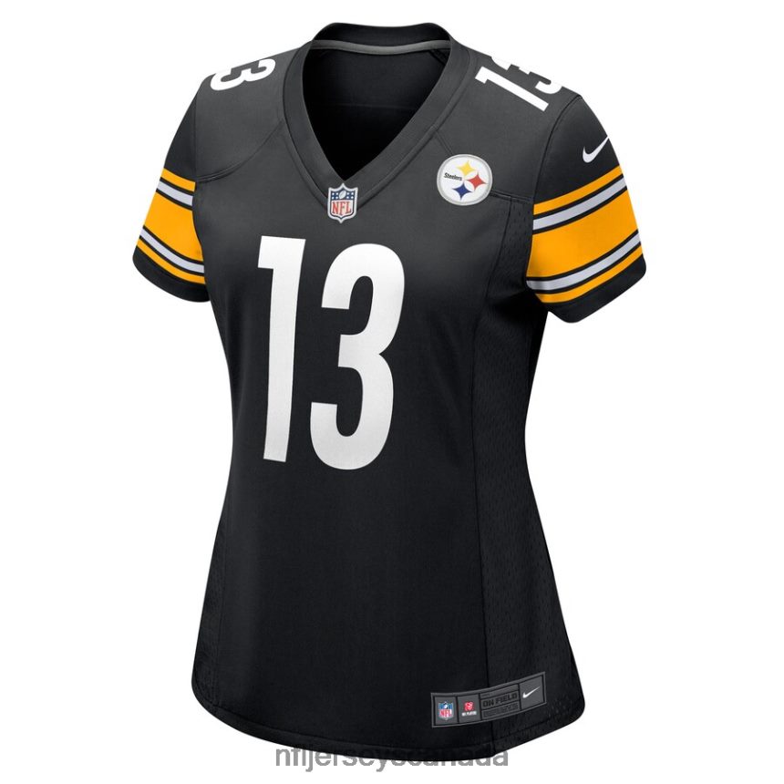 Women Pittsburgh Steelers Miles Boykin Nike Black Game Player Jersey Clothing NFL TBXFR66241