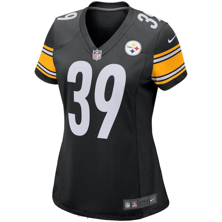 Women Pittsburgh Steelers Minkah Fitzpatrick Nike Black Game Player Jersey Clothing NFL TBXFR63901