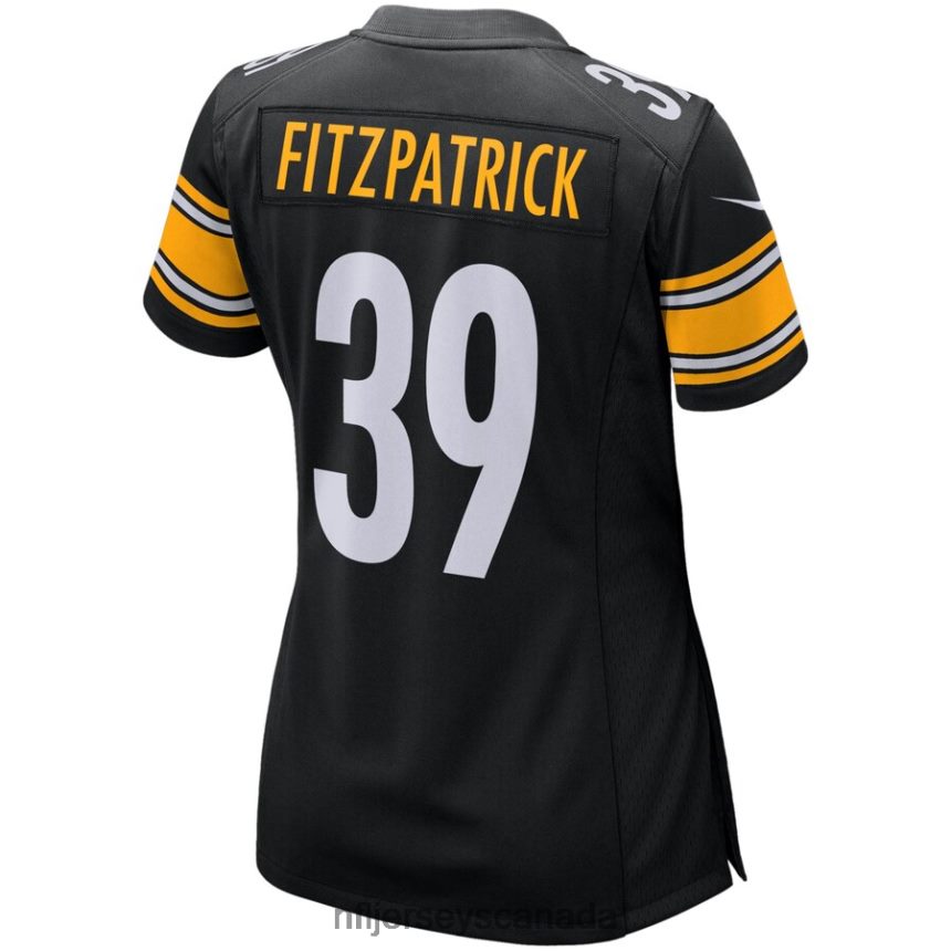 Women Pittsburgh Steelers Minkah Fitzpatrick Nike Black Game Player Jersey Clothing NFL TBXFR63901