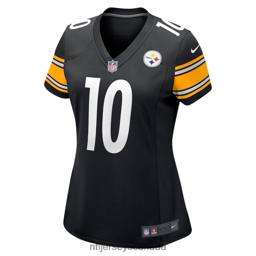 Women Pittsburgh Steelers Mitchell Trubisky Nike Black Game Jersey Clothing NFL TBXFR64580