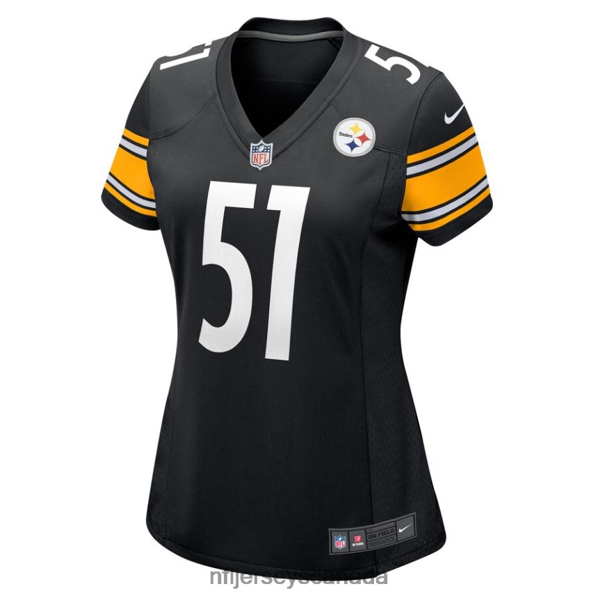 Women Pittsburgh Steelers Myles Jack Nike Black Game Player Jersey Clothing NFL TBXFR65971