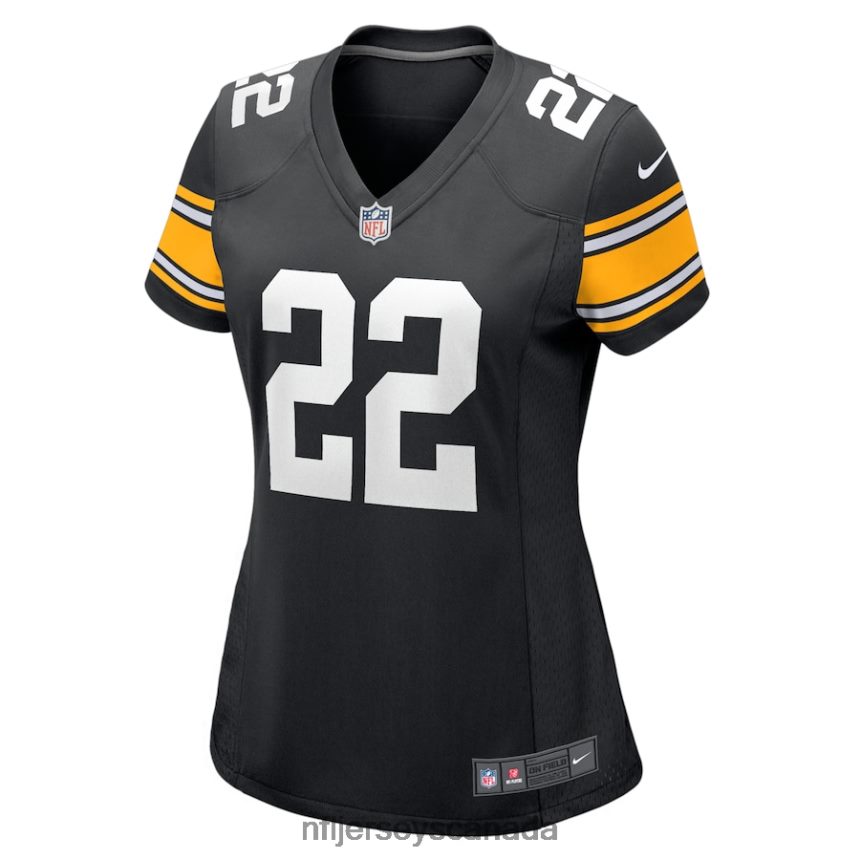 Women Pittsburgh Steelers Najee Harris Nike Black Alternate Game Jersey Clothing NFL TBXFR63062