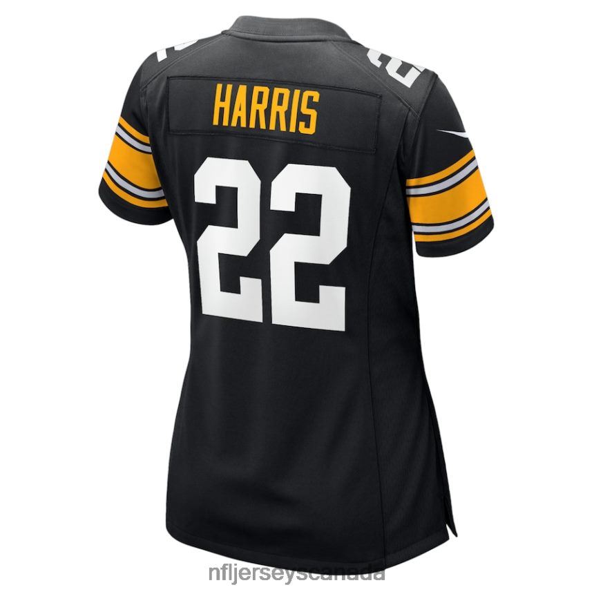 Women Pittsburgh Steelers Najee Harris Nike Black Alternate Game Jersey Clothing NFL TBXFR63062