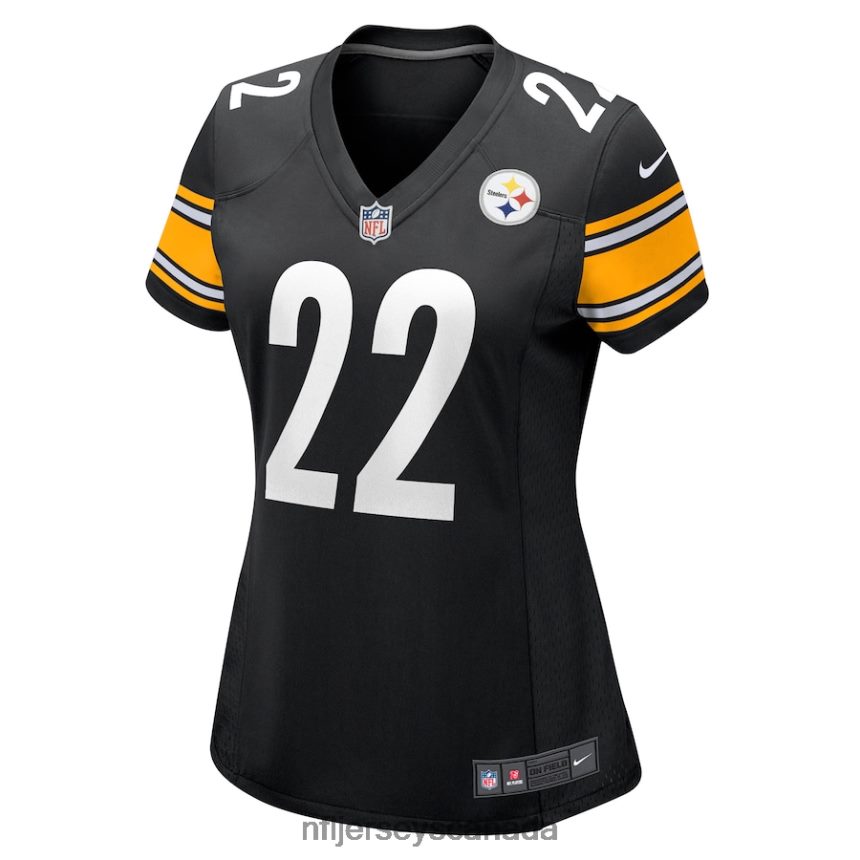 Women Pittsburgh Steelers Najee Harris Nike Black Game Jersey Clothing NFL TBXFR6835