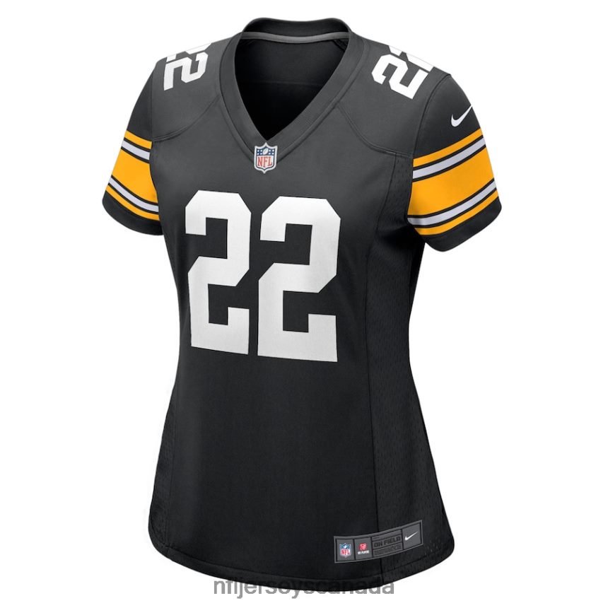 Women Pittsburgh Steelers Najee Harris Nike Black Game Player Jersey Clothing NFL TBXFR62570