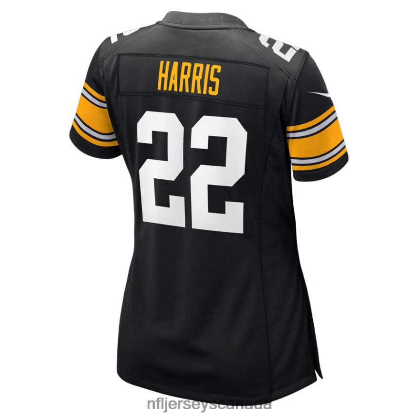Women Pittsburgh Steelers Najee Harris Nike Black Game Player Jersey Clothing NFL TBXFR62570